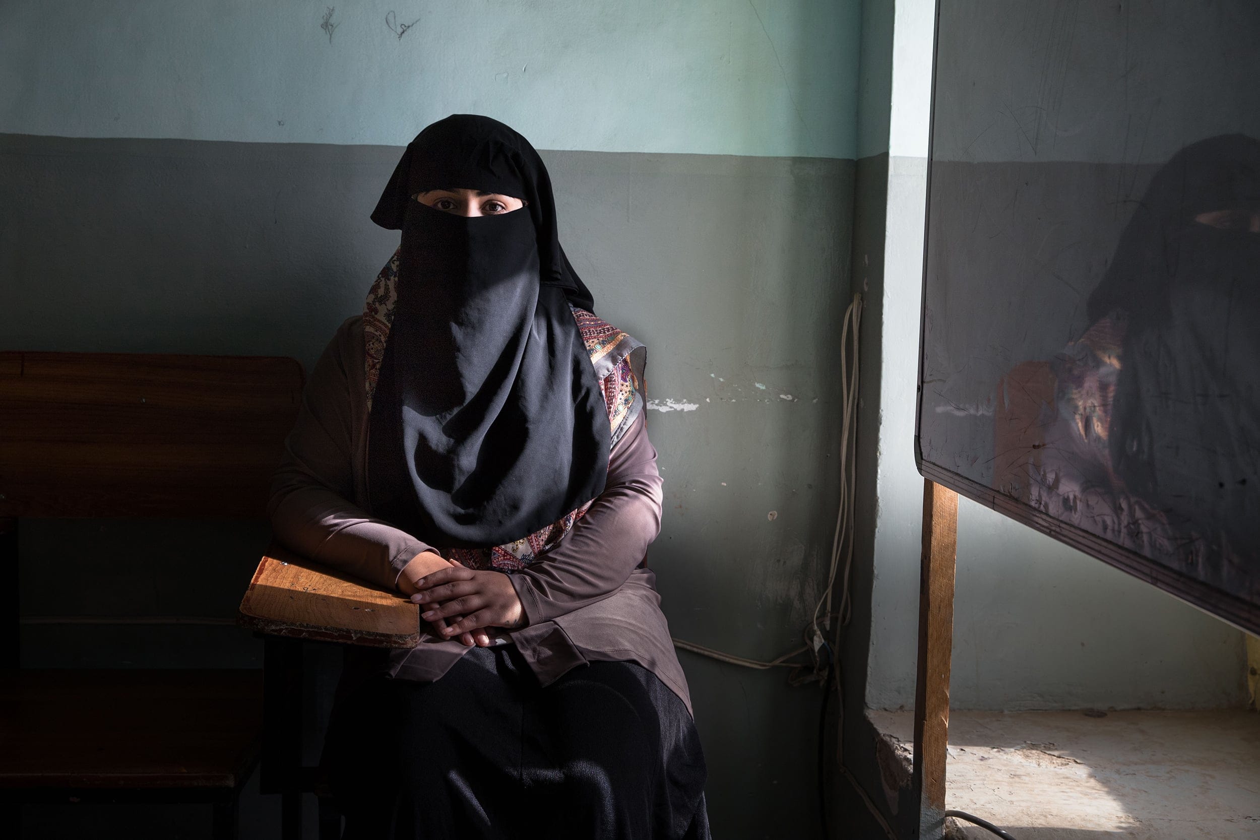 Nishan is still in medical school, but few options are open to her after graduation (Photograph by Oriane Zerah)