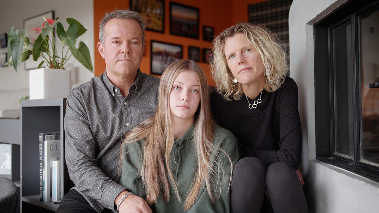 Norrie, Vea, and Kari continue to honour Kai's memory through their advocacy and awareness efforts. Photo submitted. 