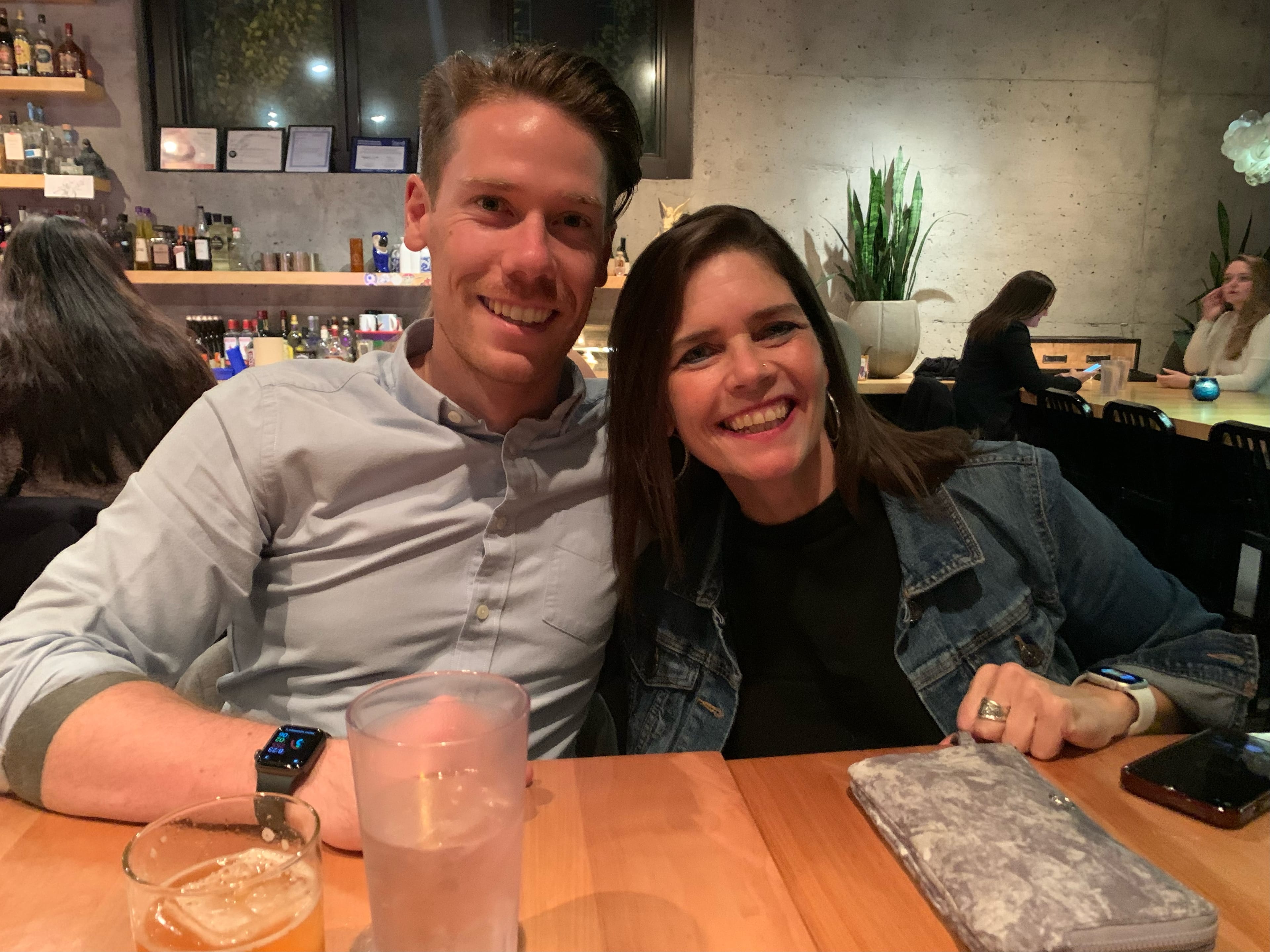 Delaney and his mother. (Courtesy of Zachary Delaney)