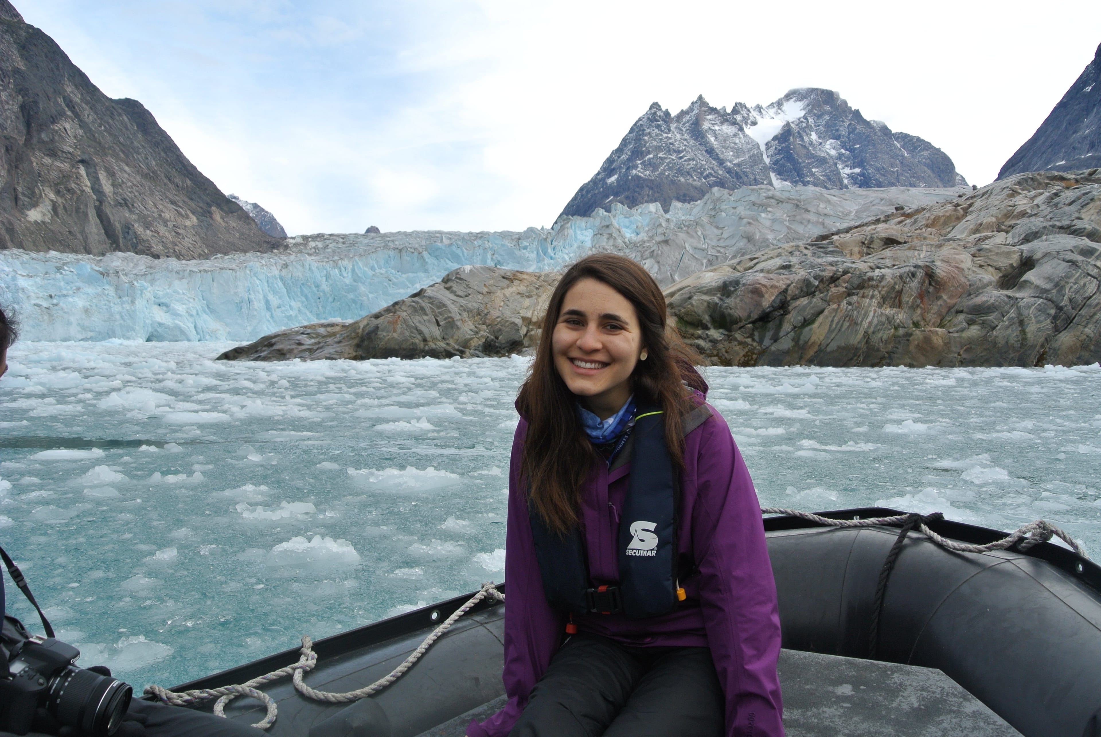 Thanks to the connections she made as a Queen Elizabeth Scholar in India, B.C.’s Marina Melanidis was also able to join an expedition to see the impacts of climate change in the Arctic.