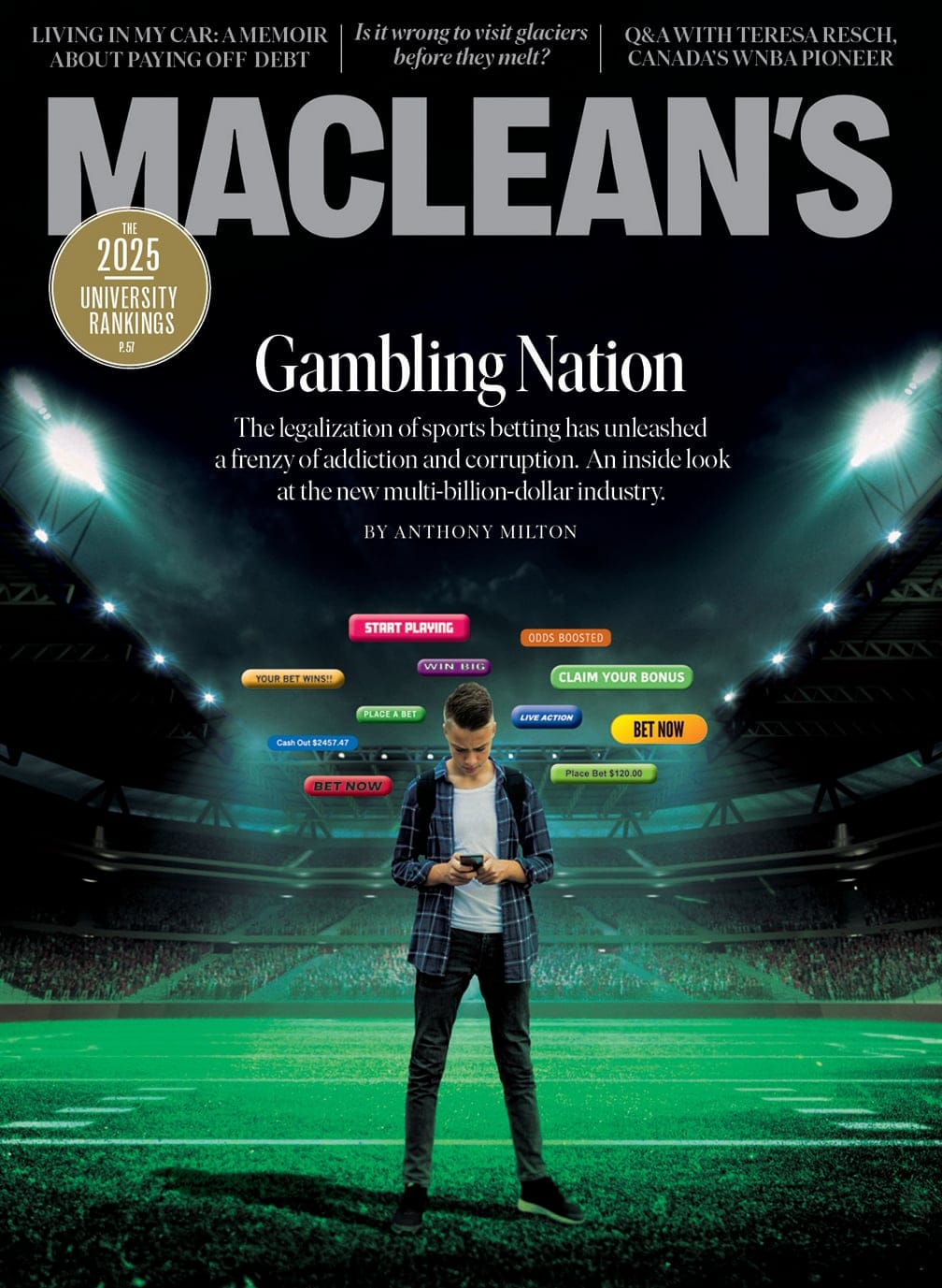 Maclean's November 2024 cover