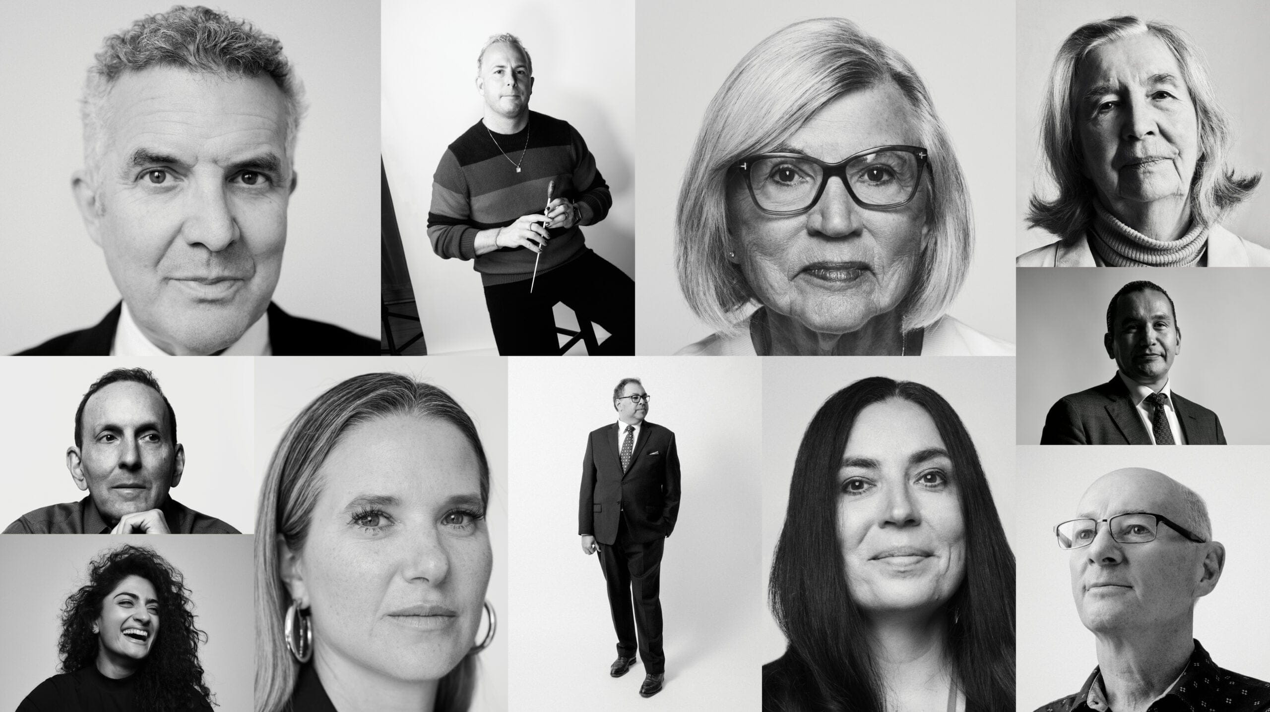A collage of ten people Maclean's interviewed in 2024
