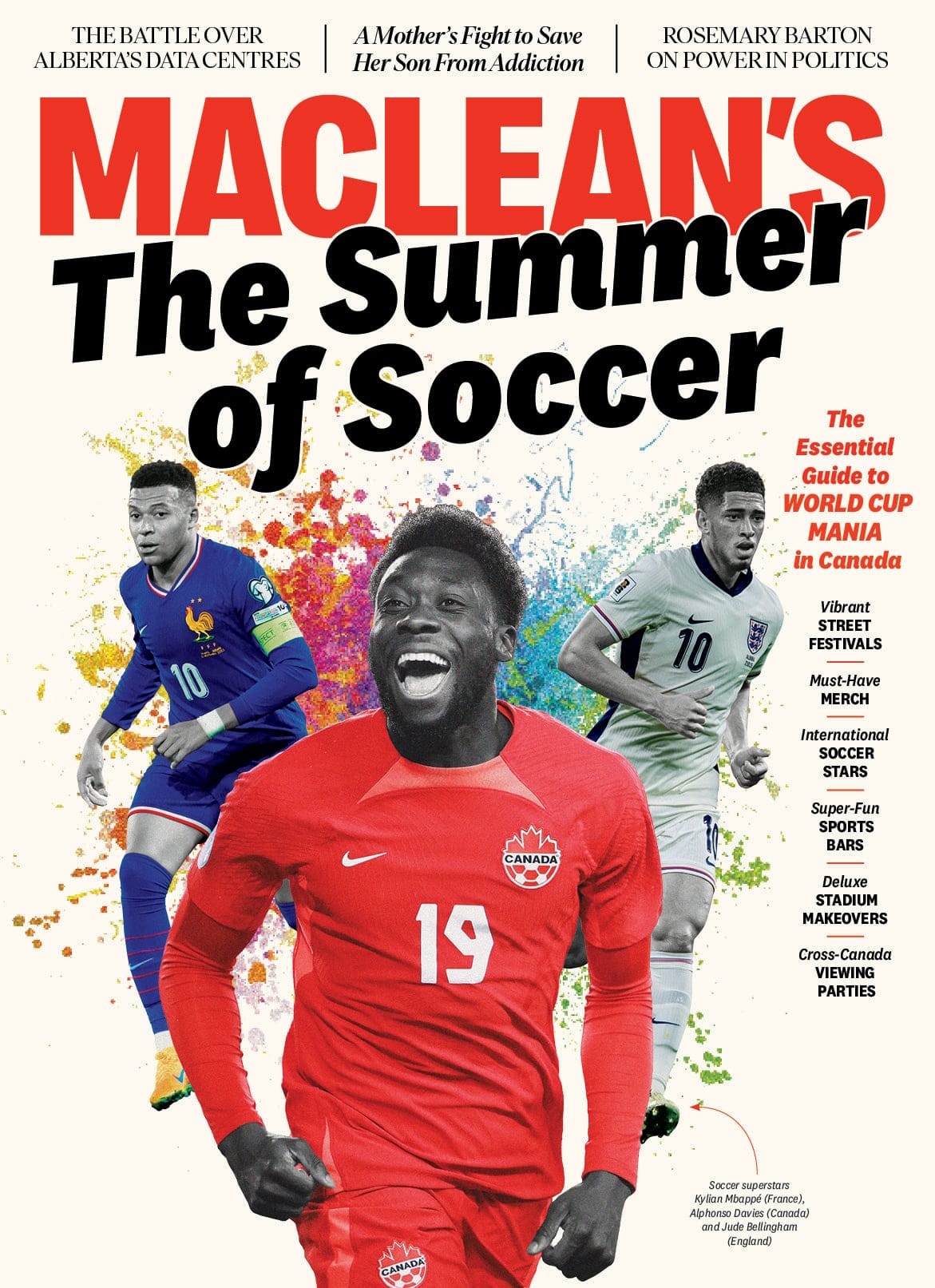 The cover of the Maclean's June issue