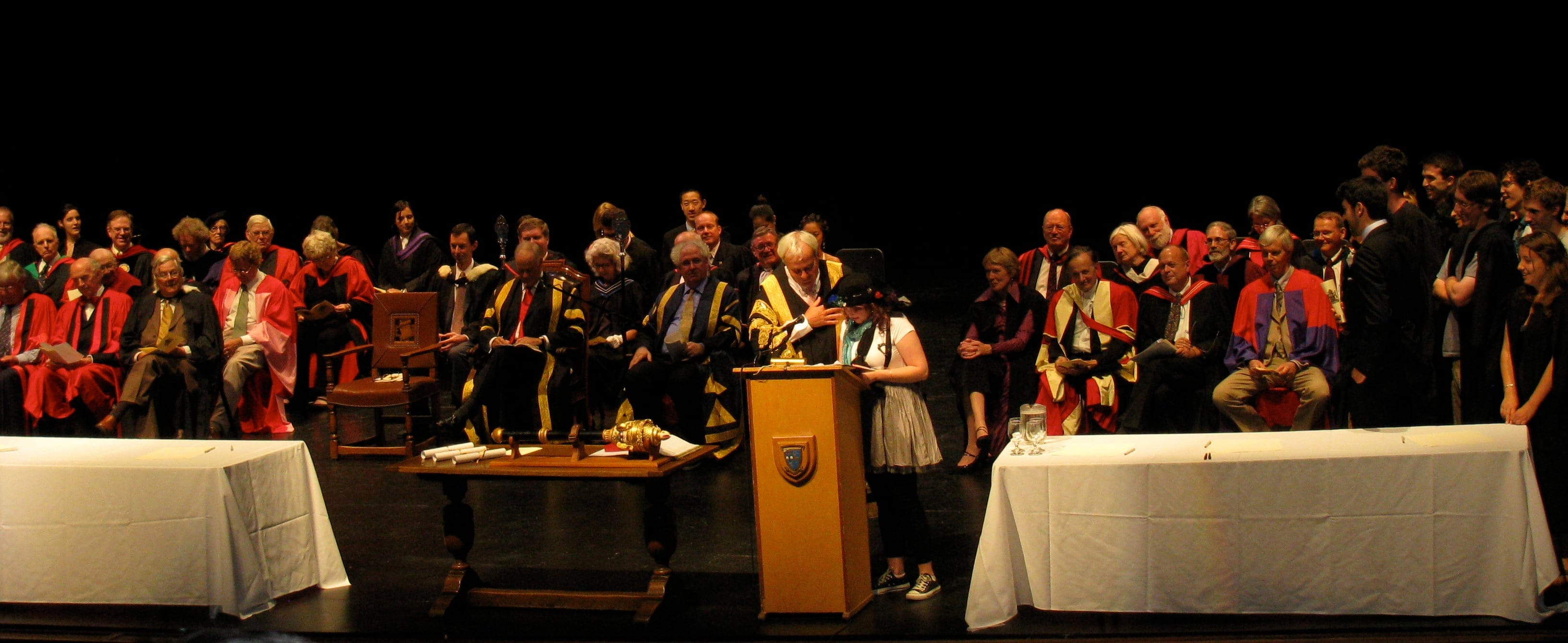 Matriculation Ceremony to formally welcome new students.