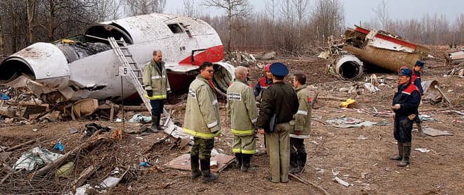 Poland, Plane crash