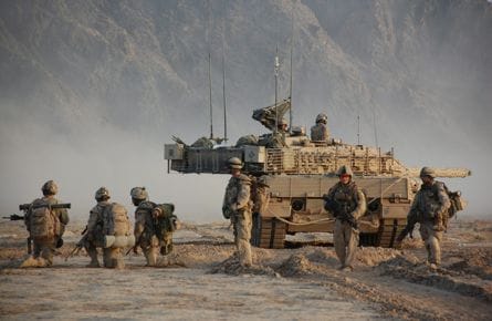 troops