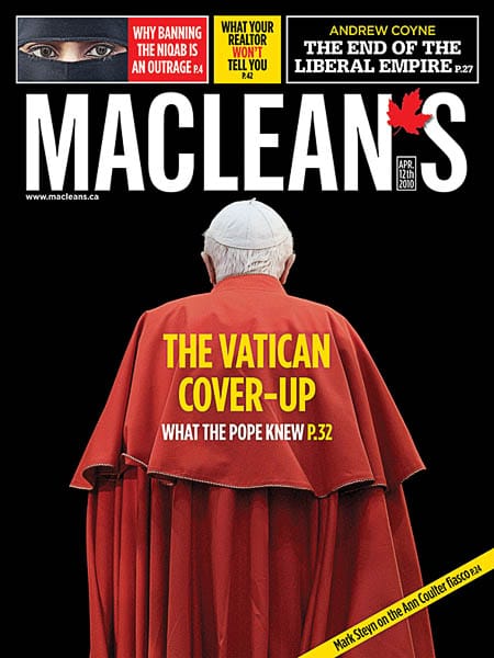 April 12th 2010: The Vatican Cover-up