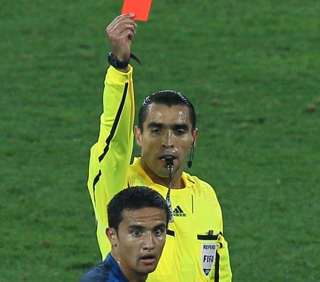 Australia's striker Tim Cahill