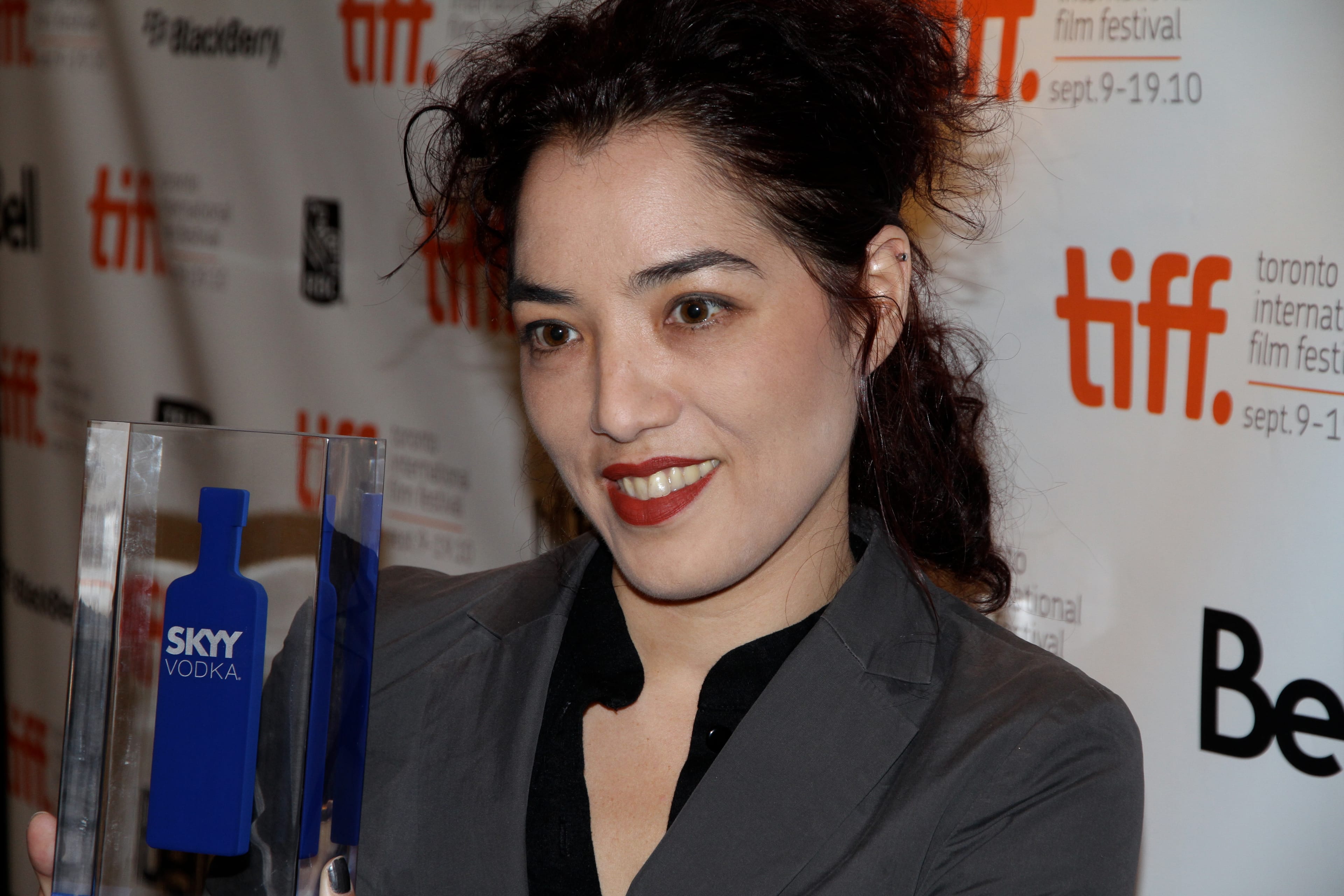 Deobrah Chow, director of 'The High Cost of Living,' winner of best Canadian first feature.