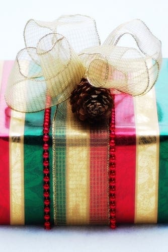Gift, present, Christmas gift, wrapping paper