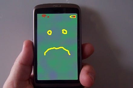 Sad phone courtesy of Ron Bennetts on Flickr