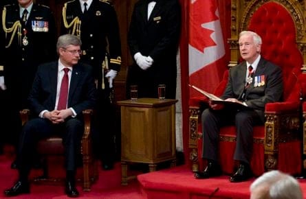 Throne speech