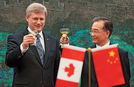 Suddenly in the great thrall of China