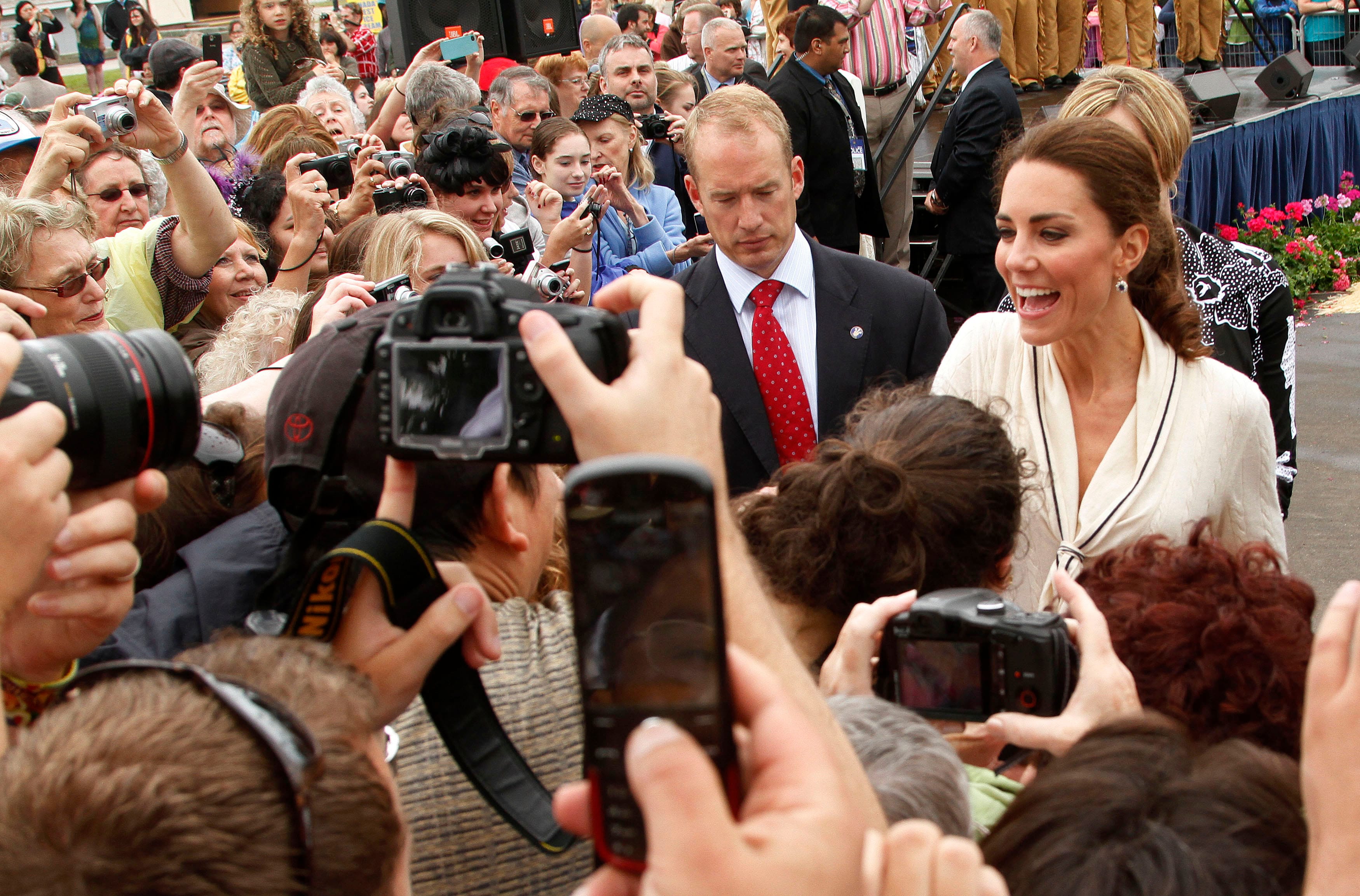 Kate greets her fans in Charlottetown