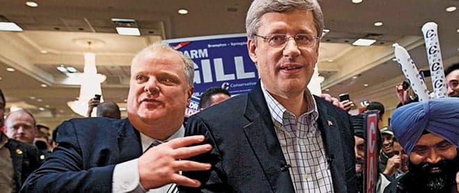 Inside harper’s big blue tent