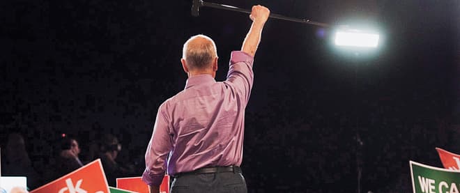Jack layton’s last act on the public stage