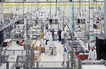 Up off the factory floor