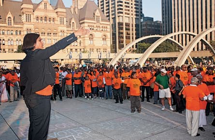 The goodbyes to Jack Layton, both public and private