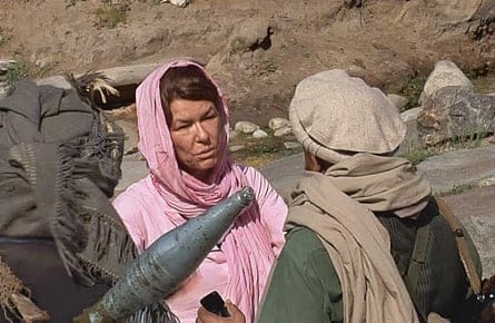 The woman in a war zone