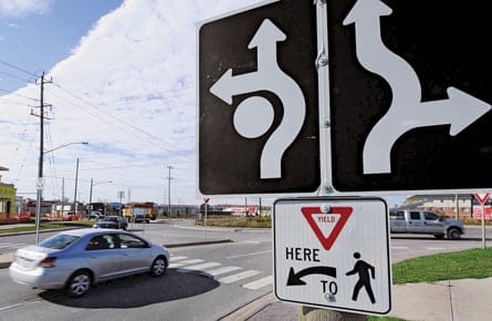 A roundabout way of easing congestion, and scaring seniors