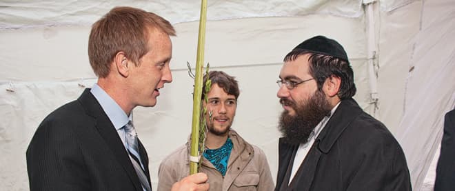 Mitchel Rahpael on how the Tory MP surprised the rabbi