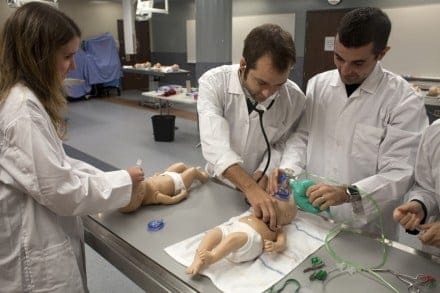 McGill U. medical students (Andrew Tolson)