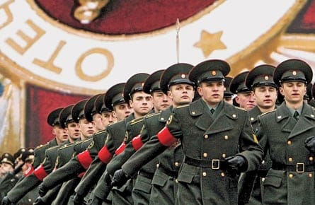 Saying nyet to a Soviet emblem