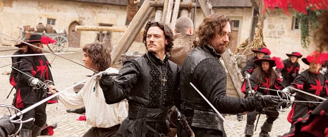The Three Musketeers go sci-fi