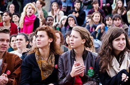 McGill students. By shahk on Flickr.