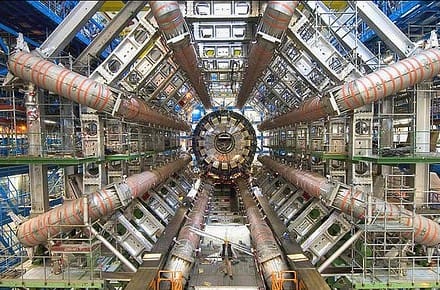 Photo of Large Hadron Collider courtesy of CERN