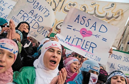 Among the freedom fighters