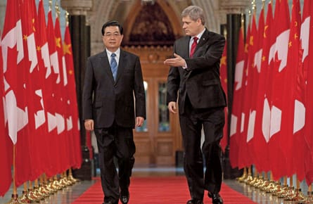 Harper's slow boat to China sets sail