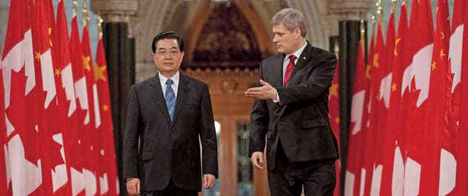 Harper's slow boat to China sets sail