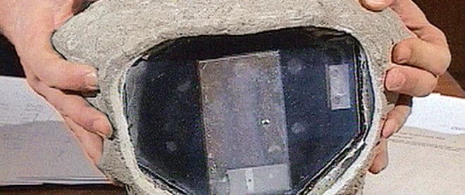 British used fake rock to spy on Russians