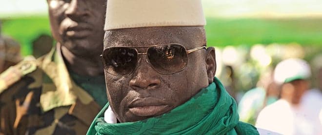 Gambian president targets "lazy workers"