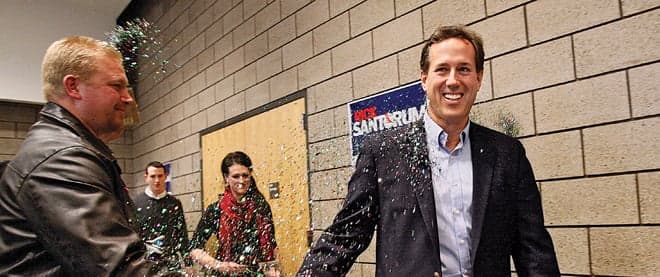 The santorum surge