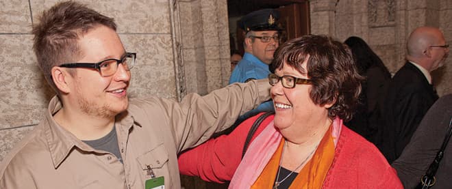 Mitchel Raphael on the art of a senator and a 60th birthday bash