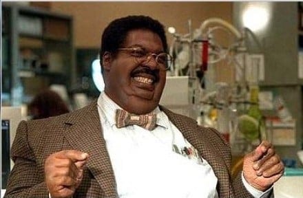 Eddie Murphy in 1996 film The Nutty Professor
