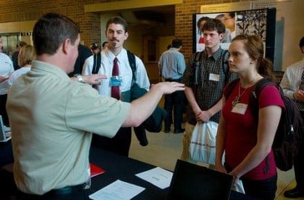 Job Fair at Eastern Washington University/Flickr
