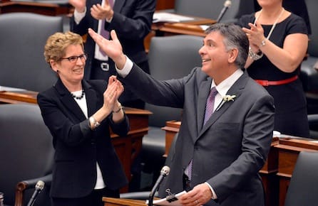 Charles Sousa; Kathleen Wynne