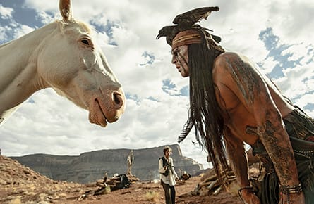 A white man as Tonto—is that kosher?