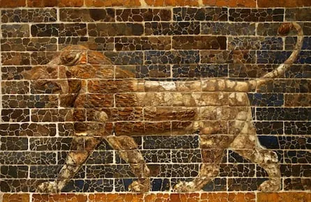 Striding Lion