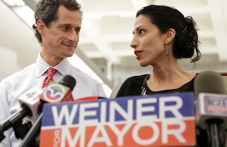 Anthony Weiner, Huma Abedin