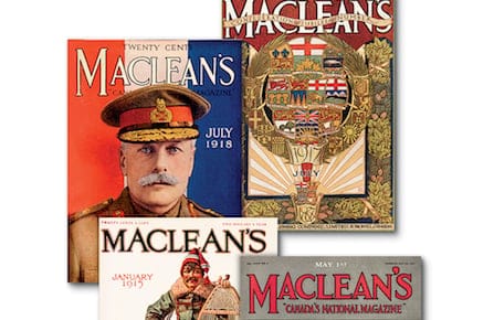 Maclean's covers