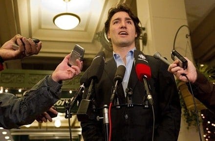 Trudeau in Vancouver Richard Lam/CP