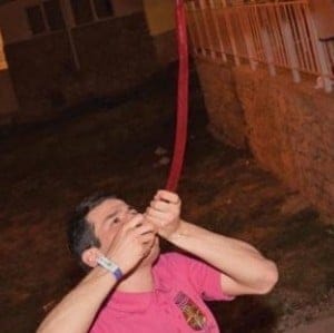 beer chugging