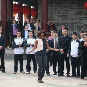 First Lady Michelle Obama Travels to China - Day 5
