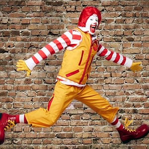 Ronald's new look. (Photo illustration by Sarah MacKinnon)