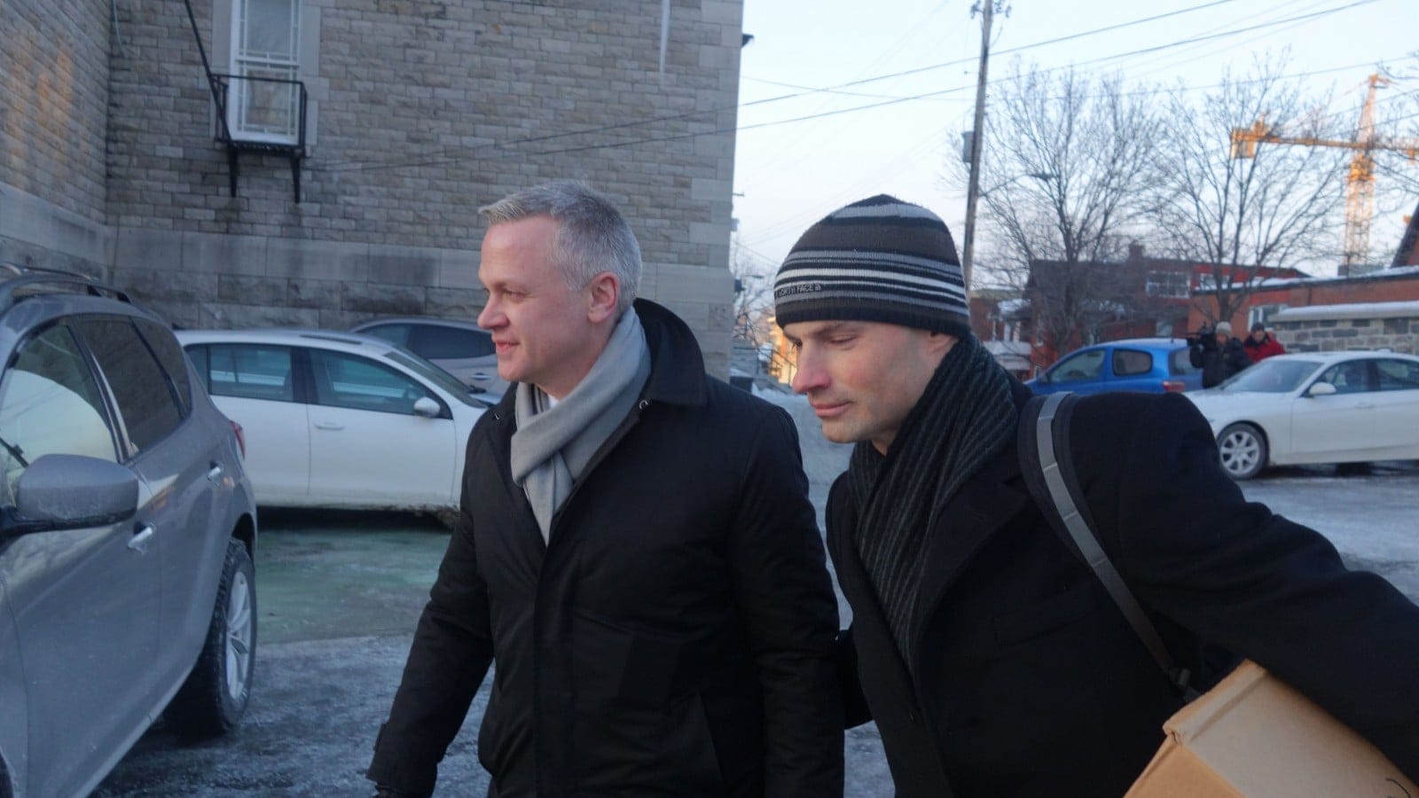 Matt Skof (left), president of the Ottawa Police Association (Megan Gillis/Ottawa Sun/QMI Agency)