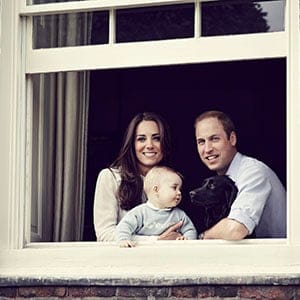 Duke and Duchess of Cambridge and Prince George